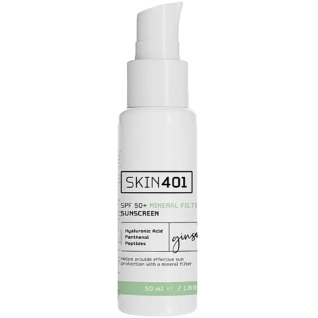 Skin401 Mineral Filter SPF 50+ Sunscreen - Mineral Güneş Koruyucu 50ml - 1