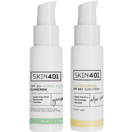 Skin401 Mineral Gübeş Kremi ve Leke Karşıtı Güneş Seti - Skin401