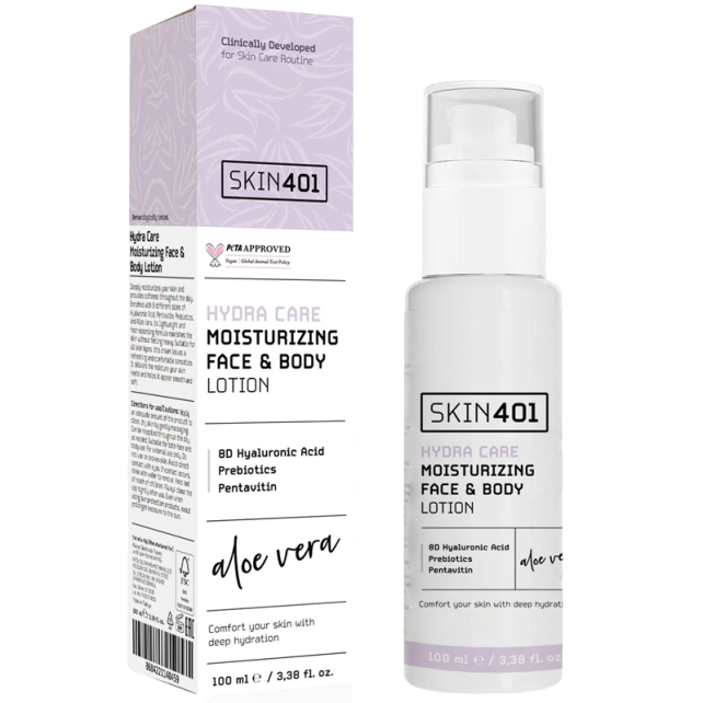 Skin401 Moisturizing Face & Body Lotion - Yüz Ve Vücut Losyonu 100ml - 1