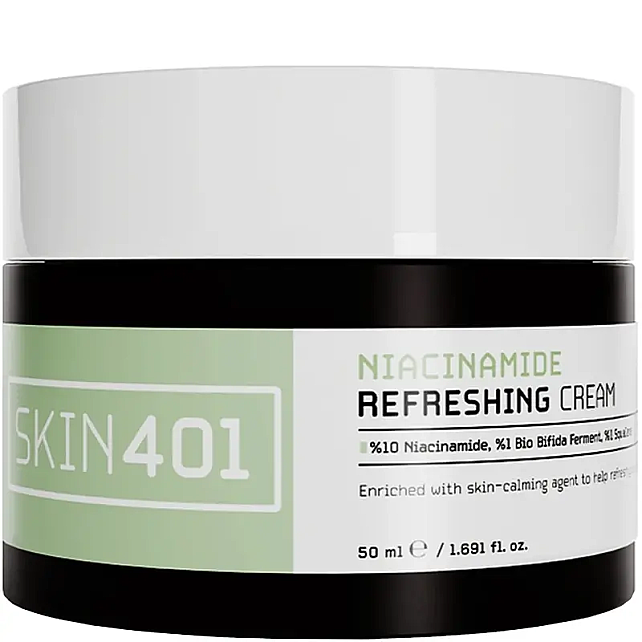 Skin401 Niacinamide Refreshing Cream - Aydınlatıcı Etkili Bakım Kremi 50ml