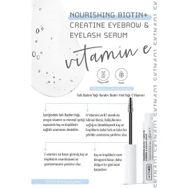 Skin401 Nourishing Biotin Creatine Eyebrow Eyelash - Kaş ve Kirpik Serumu 6.5ml - 3