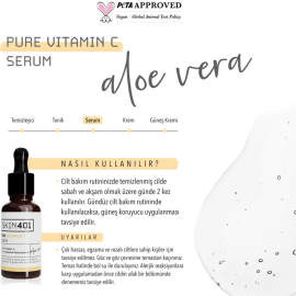 Skin401 Pure Vitamin C Serum 30ml - 4