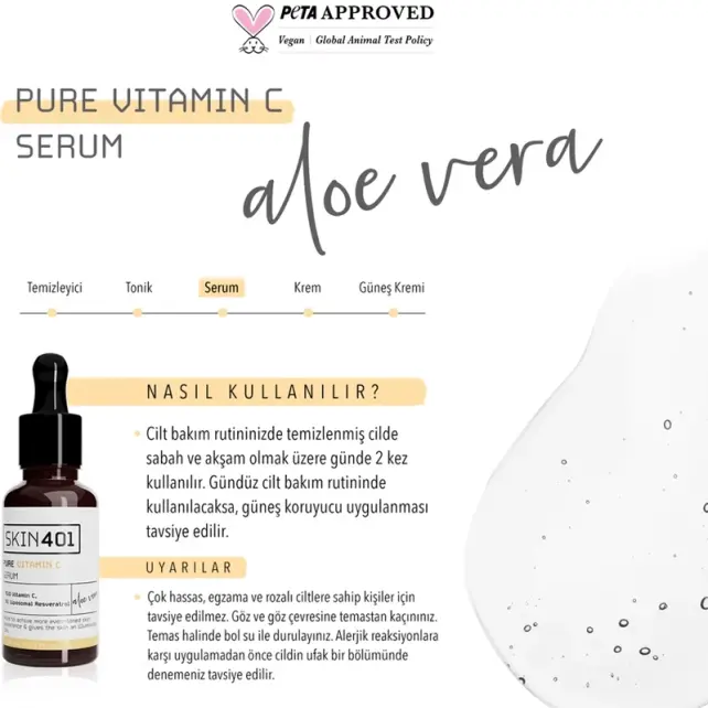 Skin401 Pure Vitamin C Serum 30ml - 4