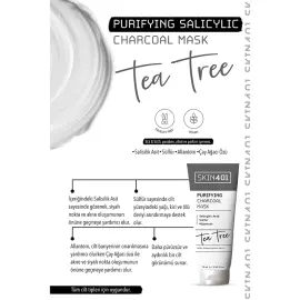 Skin401 Purifying Charchoal Mask - Gözenek ve Siyah Nokta Karşıtı Bakım Maskesi 75ml - 3