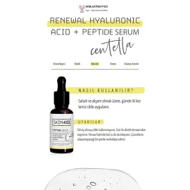 Skin401 Renewal Hyaluronic Acid Peptide Serum 30ml - 3