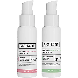 Skin401 Renk Eşitleyici ve Mineral Filtreli Güneş Kremi Seti - Skin401