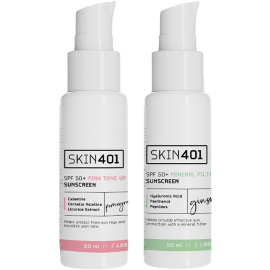 Skin401 Renk Eşitleyici ve Mineral Filtreli Güneş Kremi Seti - Skin401
