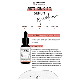 Skin401 Retinol Firm & Renew Yenileyici Etkili Bakım Serumu 30ml - 4