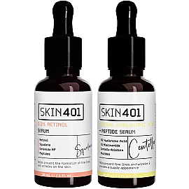 Skin401 Retinol ve Hyaluronik Asit Serum Seti - Skin401