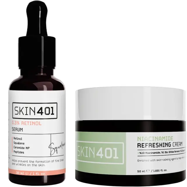 Skin401 Retinol ve Niacinamide Bakım Seti - 1