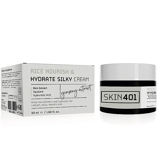 Skin401 Rice Nourish Hydrate Silky Cream - Pirinç Özlü Nemlendirici Krem 50ml - 2