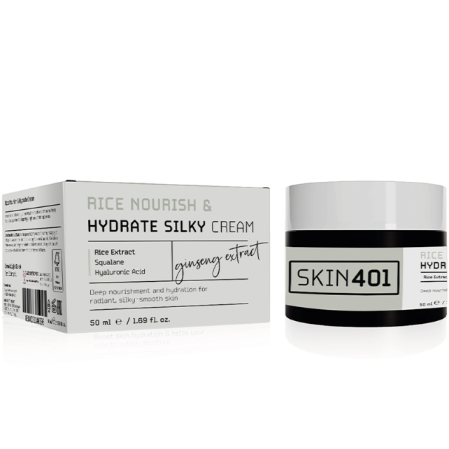 Skin401 Rice Nourish Hydrate Silky Cream - Pirinç Özlü Nemlendirici Krem 50ml - 2