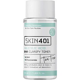 Skin401 Salicylic Acid BHA Clarify Toner - Gözenek ve Siyah Nokta Karşıtı Tonik 50ml - Skin401