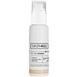 Skin401 Skin Radiant Shield BB Cream SPF 50+ Renkli Nemlendirici Medium Tone/Orta Cilt Tonu 50ml - Skin401
