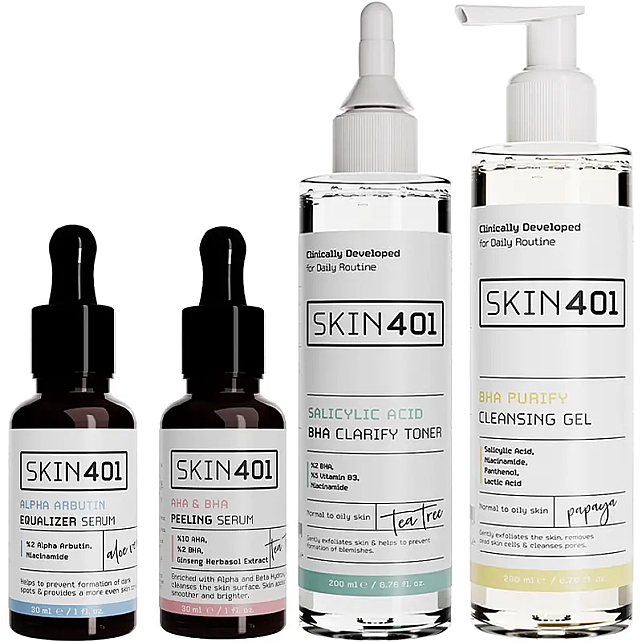 Skin401 Temel Leke Bakım Seti - 1