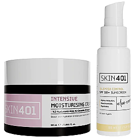 Skin401 Yoğun Nemlendirici ve Güneş Kremi Seti - Skin401