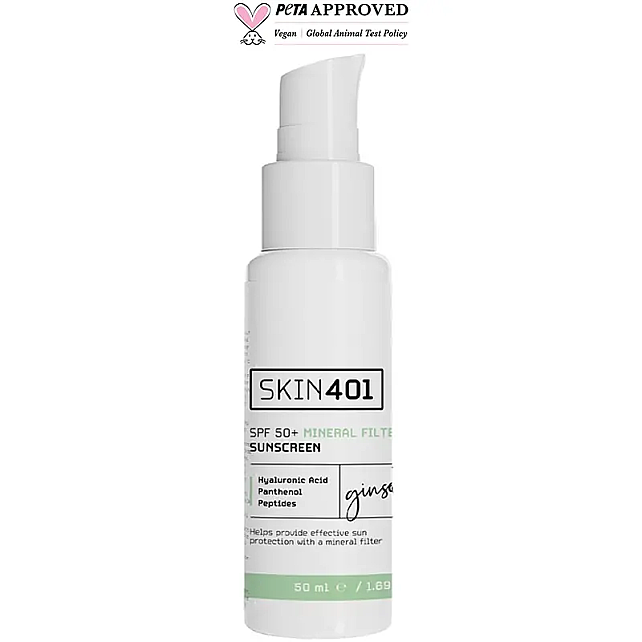 Skin401 Yoğun Nemlendirici ve Mineral Filtreli Güneş Kremi Seti - 2
