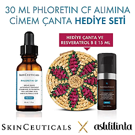 SkinCeuticals Antioksidan Otoritesi Phloretin C F Serum Cilt Bakım Seti - El Yapımı Çanta Hediyeli - SkinCeuticals
