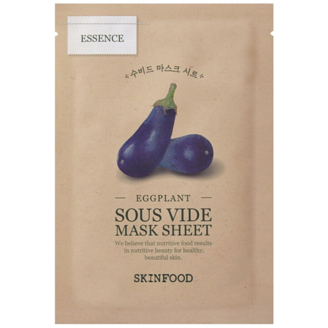 Skinfood Eggplant Sous Vide Mask Sheet - 20 gr - 1