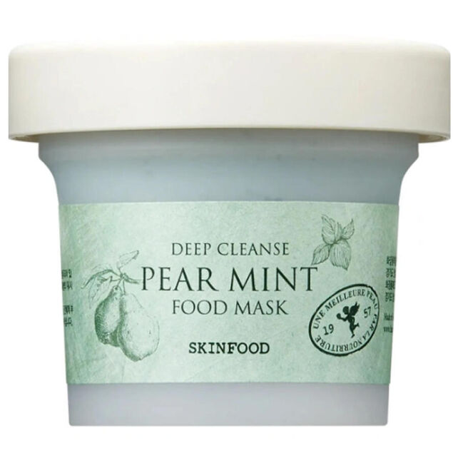 Skinfood Pear Mint Food Mask - Armut ve Nane Özlü Yüz Maskesi 120gr - 1