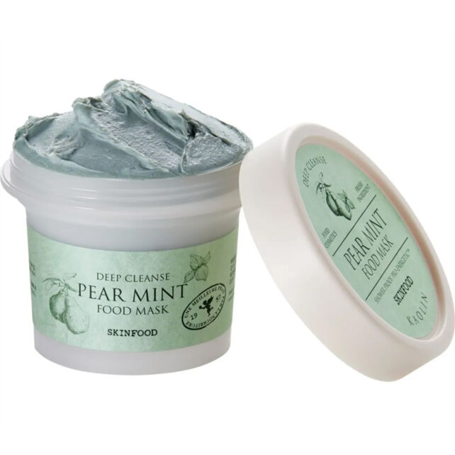 Skinfood Pear Mint Food Mask - Armut ve Nane Özlü Yüz Maskesi 120gr - 2