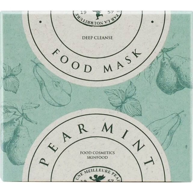 Skinfood Pear Mint Food Mask - Armut ve Nane Özlü Yüz Maskesi 120gr - 4