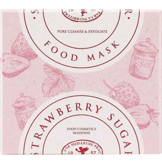 Skinfood Strawberry Sugar Food Mask - Çilekli Şekerli Yüz Maskesi 120g - 4