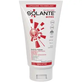 Solante Acnes Lotion SPF 50 + Yağlı Cilt Güneş Koruyucu 50ml - Solante