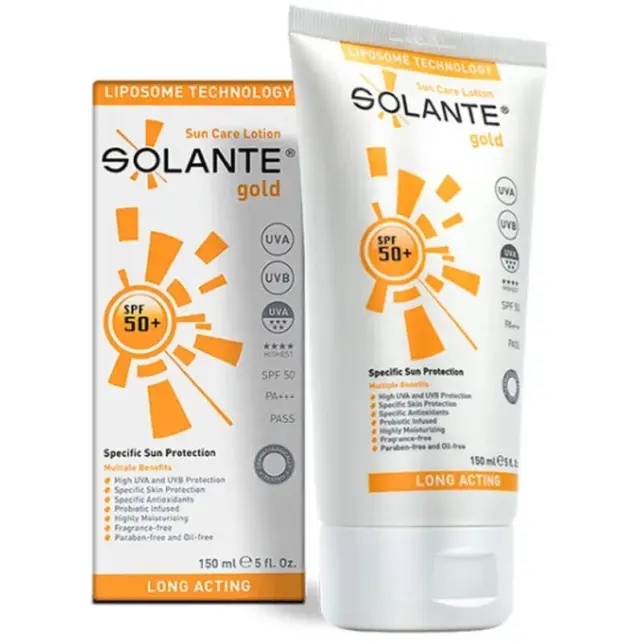 Solante Gold Lotion SPF 50+ Güneş Koruyucu Losyon 150ml - 1