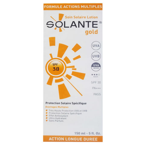 Solante Gold SPF30+ Güneş Koruyucu Losyon 150ml Solante Gold SPF30+ Güneş Koruyucu Losyon 150ml