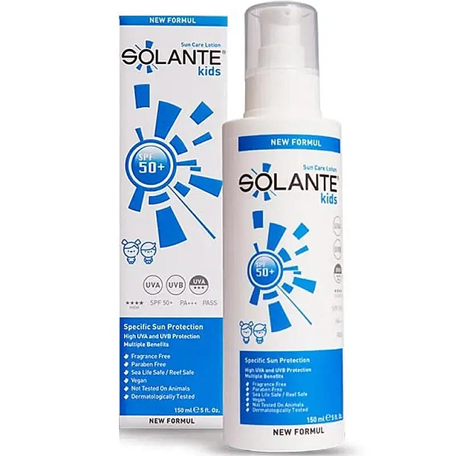 Solante Kids Sun Care Lotion SPF 50+ Çocuk Güneş Koruyucu Losyon 150ml - 1