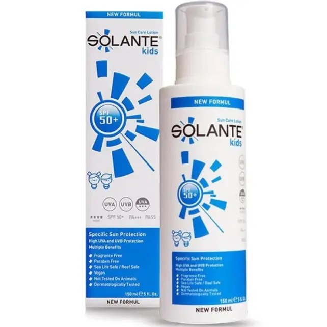 Solante Kids Sun Care Lotion SPF 50+ Çocuk Güneş Koruyucu Losyon 150ml - 1