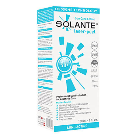 Solante Laser-Peel Spf50 Sun Care Lotion - Lazer Sonrası Güneş Losyonu 150ml Solante Laser-Peel Spf50 Sun Care Lotion - Lazer Sonrası Güneş Losyonu 150ml