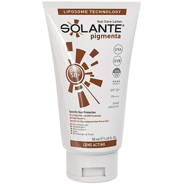 Solante Pigmenta Lotion SPF 50+ Leke Karşıtı Güneş Koruyucu Losyon 50ml - 1