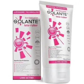 Solante Tele-Rubor Lotion SPF 50 + Hassas Cilt Güneş Koruyucu Losyon 150ml - Solante