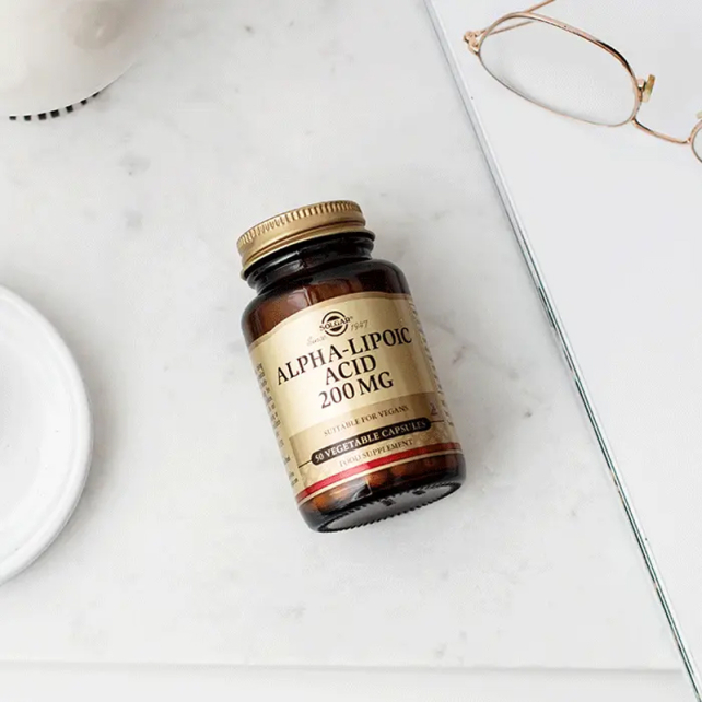 Solgar Alpha Lipoic Acid Takviye Edici Gıda 200mg/50 Kapsül - 2