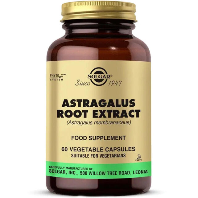 Solgar Astragalus Root Extract - Takviye Edici Gıda 60 Kapsül - 1