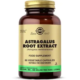 Solgar Astragalus Root Extract - Takviye Edici Gıda 60 Kapsül - Solgar