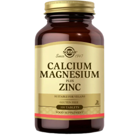 Solgar Calcium Magnesium Takviye Edici Gıda 100 Kapsül - Solgar
