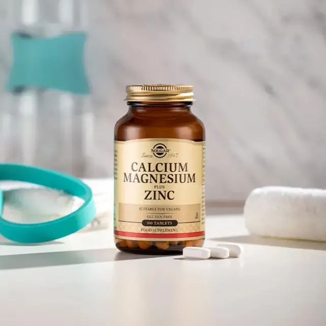 Solgar Calcium Magnesium Takviye Edici Gıda 100 Kapsül - 2