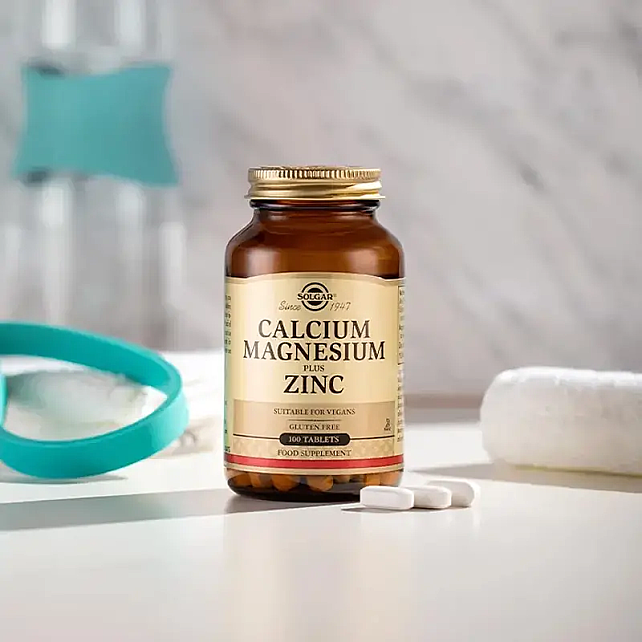 Solgar Calcium Magnesium Takviye Edici Gıda 100 Kapsül - 2