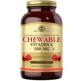 Solgar Chewable Vitamin C Takviye Edici Gıda 500mg /90 Tablet - Solgar