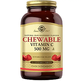 Solgar Chewable Vitamin C Takviye Edici Gıda 500mg /90 Tablet - Solgar