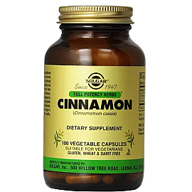 Solgar Cinnamon Takviye Edici Gıda 100 Kapsül - Solgar