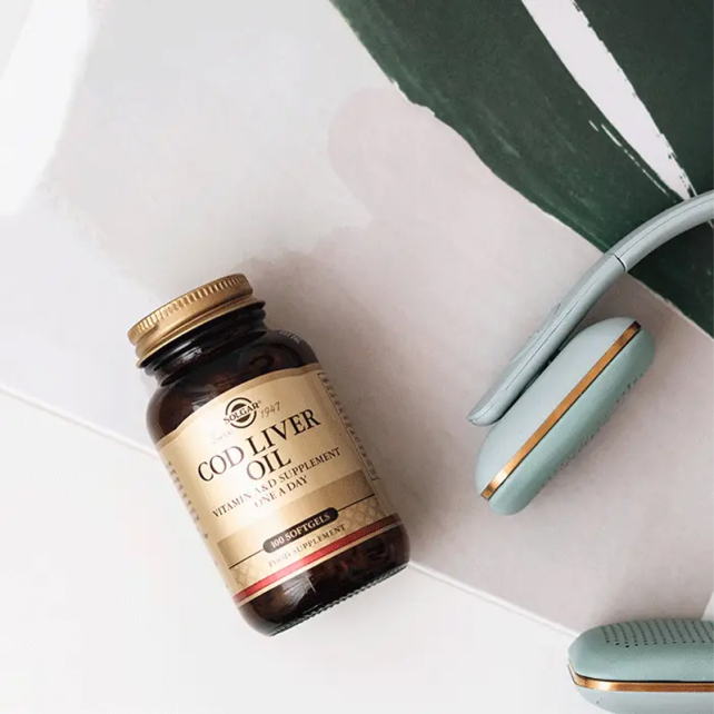 Solgar Cod Liver Oil Vitamins Takviye Edici Gıda 100 Kapsül - 2