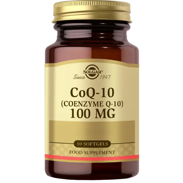 Solgar Coenzyme Q-10 Takviye Edici Gıda 100mg/30 Kapsül - 1