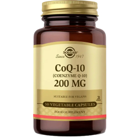 Solgar Coenzyme Q-10 Takviye Edici Gıda 200mg/30 Kapsül - 1