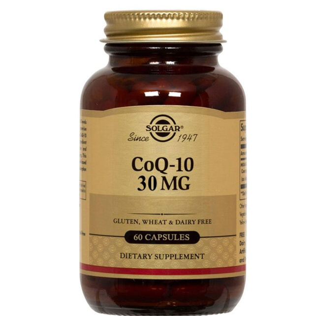 Solgar Coenzyme Q-10 Takviye Edici Gıda 30mg/60 Kapsül - 1