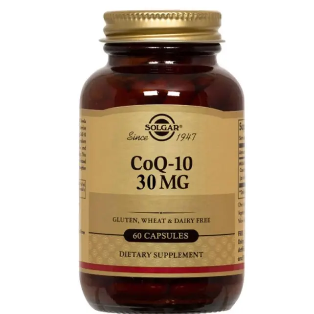 Solgar Coenzyme Q-10 Takviye Edici Gıda 30mg/60 Kapsül - 1