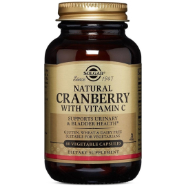 Solgar Cranberry Vitamin C Takviye Edici Gıda 60 Kapsül - Solgar